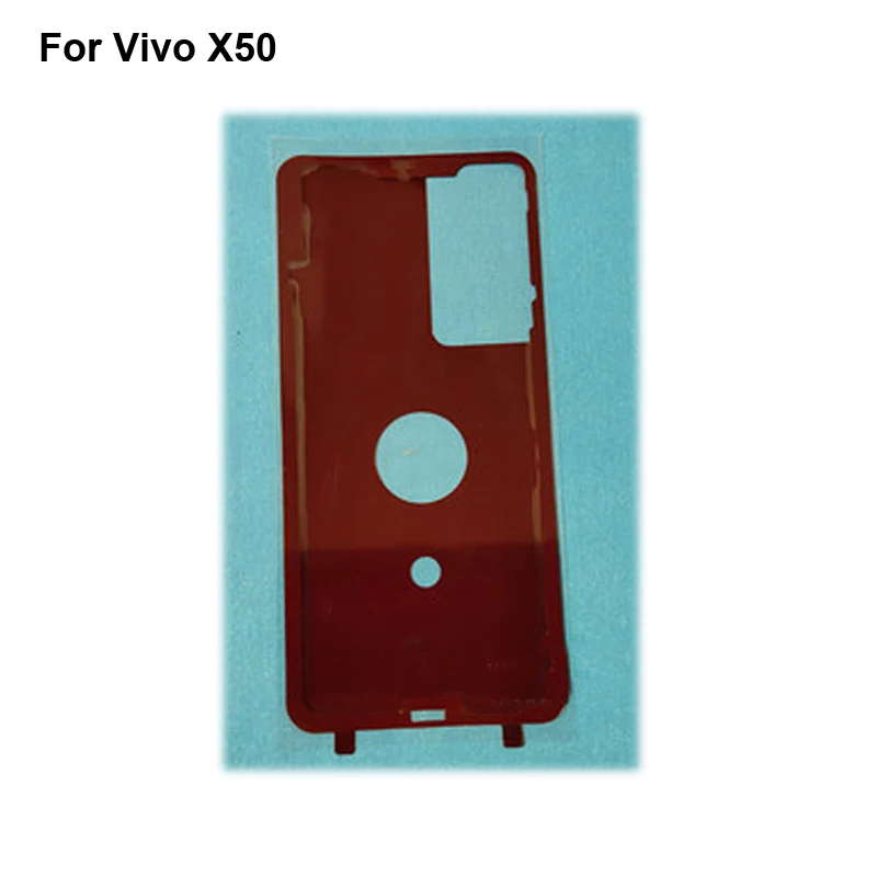 

2PCS Adhesive Tape 3M Glue Back Battery cover For Vivo X50 3M Glue 3M Glue Back Rear Door Sticker For Vivo X 50 VivoX50