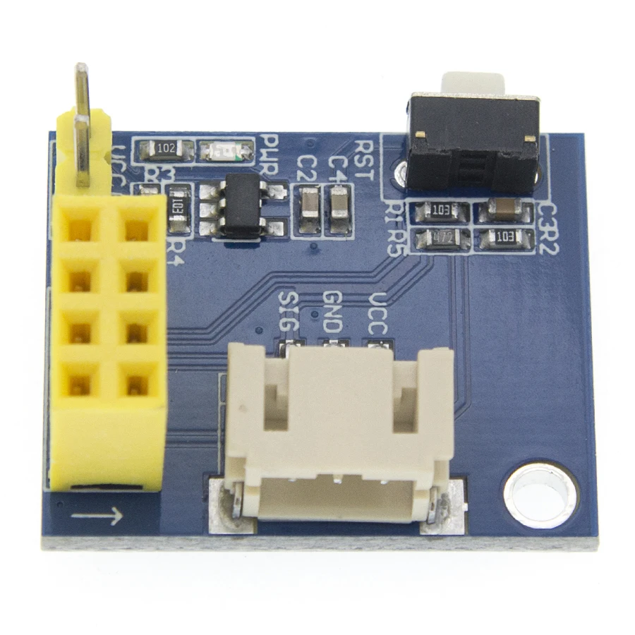 10 шт. ESP8266 ESP 01 WS2812 RGB светодиодный модуль контроллера для IDE световое кольцо Smart