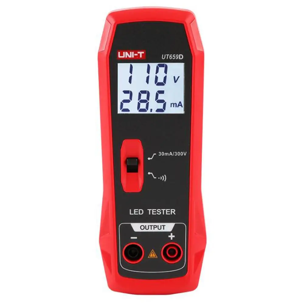 Фонарь UT659A UT659D для проверки светодиодной лампы полное напряжение (85-265 в 50-60 Гц)