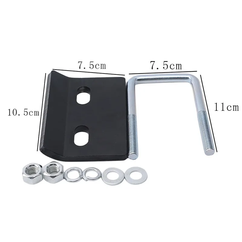 

Universal U-Bolt Anti-Rattle Stabilizer lock Heavy Duty Hitch Tightener Clamp Towing Damper Coupler For Trailer Truck Bike Racks