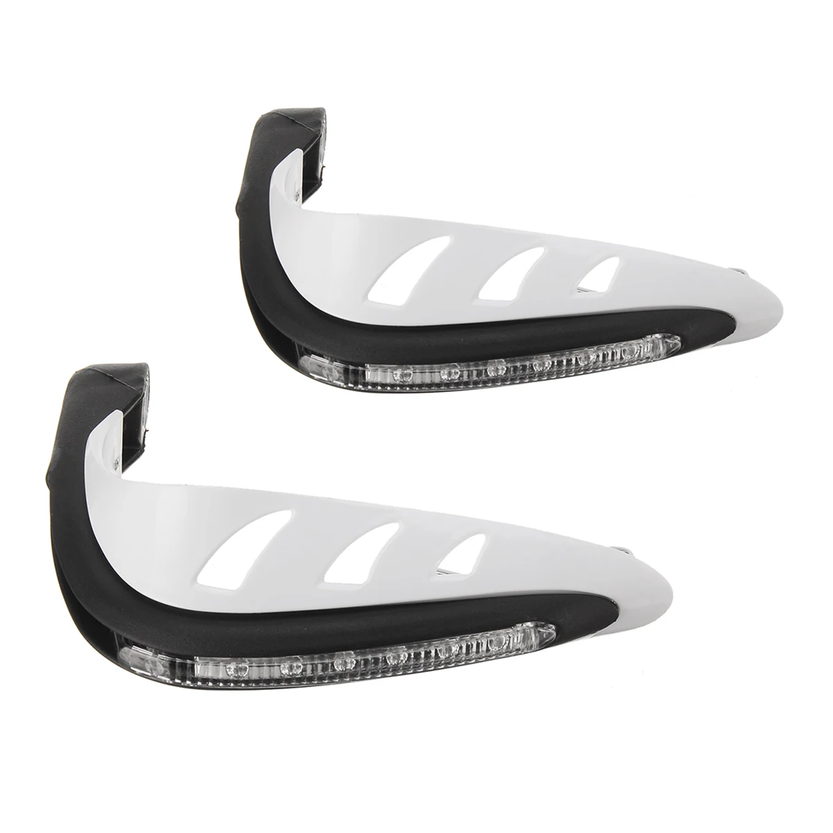 Универсальная защита для рук мотоцикла 7/8 дюйма 22 мм с желтыми светодиодными