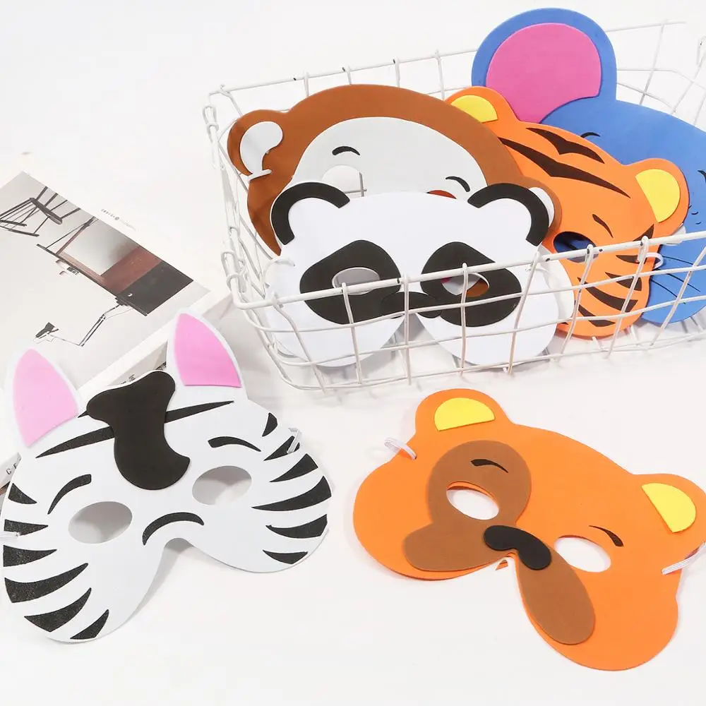 1 шт. Новые Креативные маски с героями мультфильмов EVA детская маска в форме