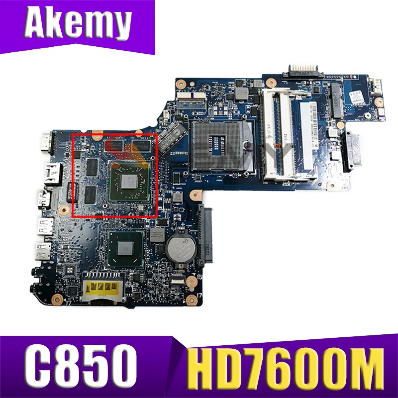 

Новая материнская плата H000052570 H000052560 H000038410 для ноутбука toshiba satellite C850, материнская плата HD4000 ATI HD7600M HM77 DDR3