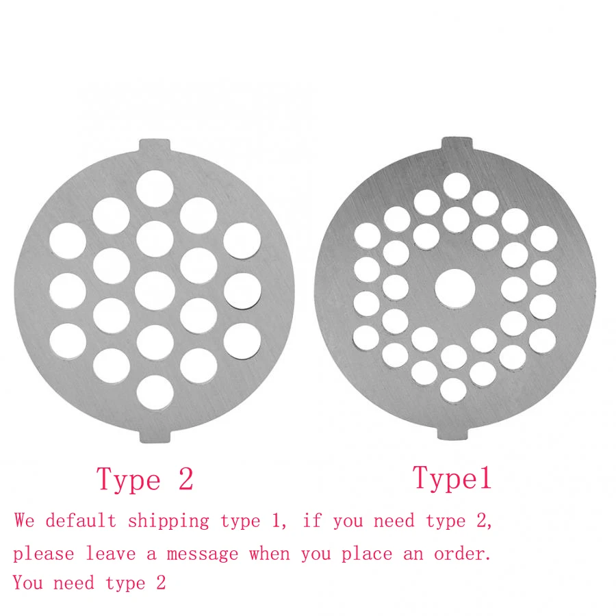 1 шт. корпус колбасы Мясорубка дробилка пластина диск нож 5/7 мм отверстие для мяса