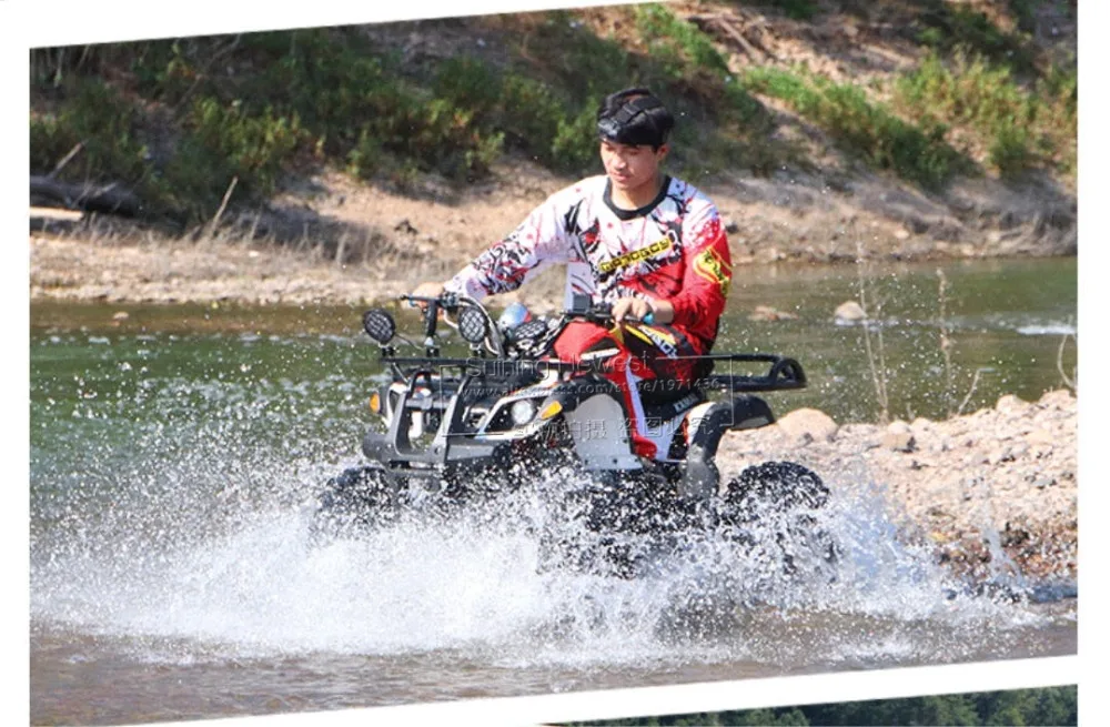 125cc двигатель, газ, мотоцикл, Внедорожный гоночный велосипед, вездеход для взрослых и детей, мотоцикл, песок, пляж, квадроцикл