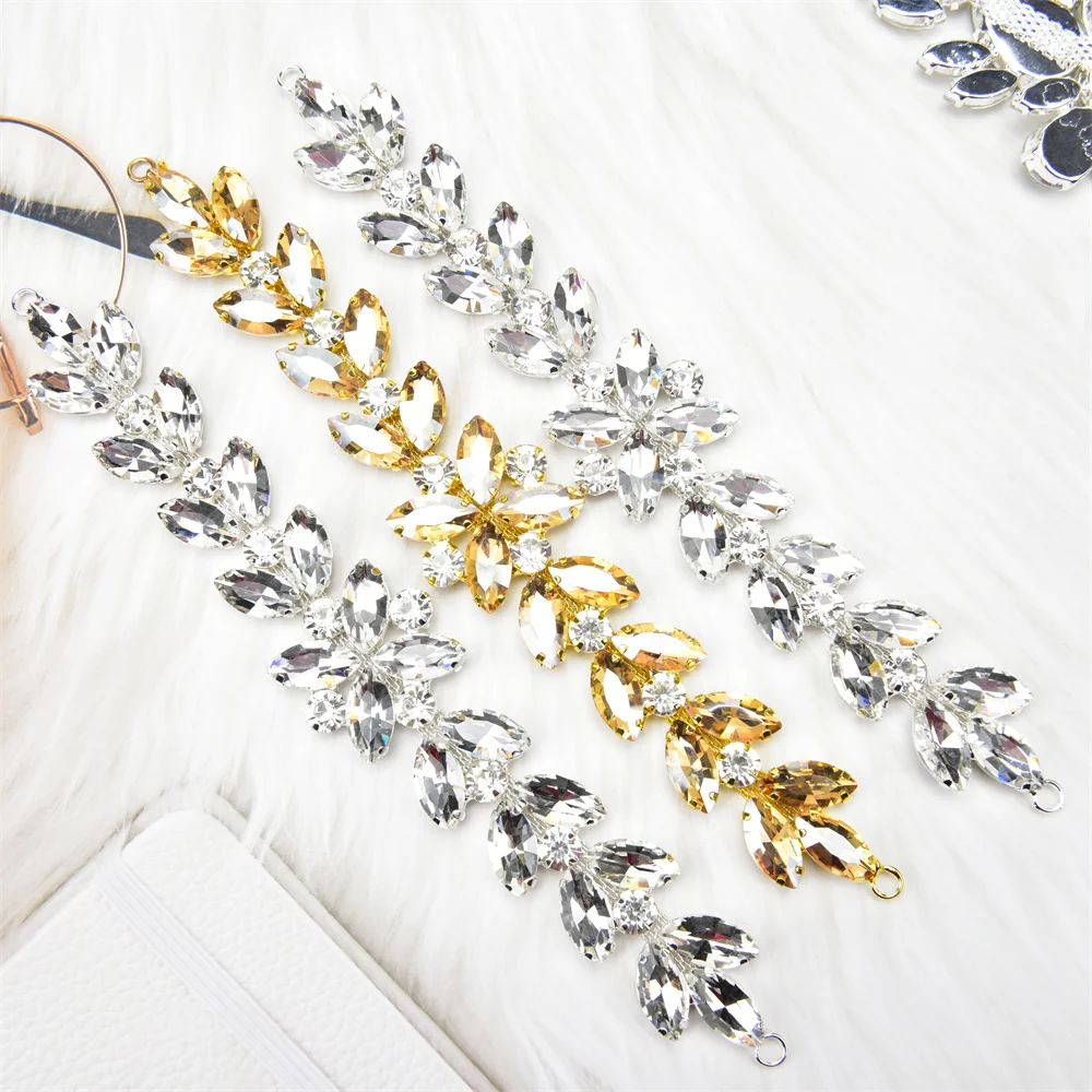 1 шт. модные хрустальные стразы пряжки конский глаз стеклянная алмазная