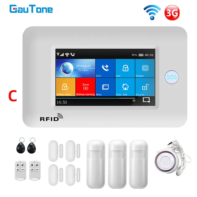 Gautone pg107 wi fi gsm сигнализация инструкция