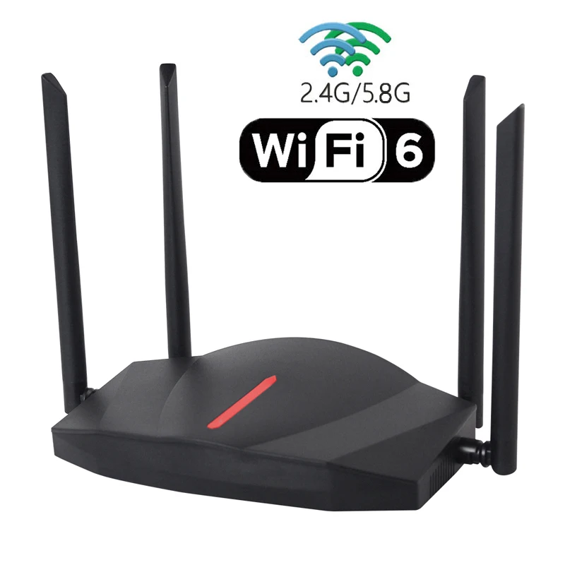 Wifi6  2, 4G/5, 8 GHz  4 LAN   100/1000 /   11ax  1800 /