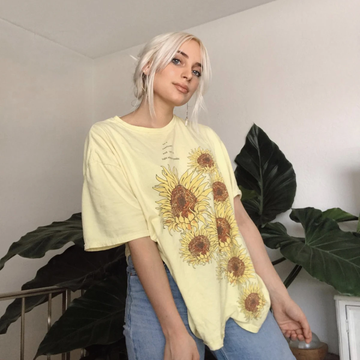 

Vintage Floral Print T Shirt Women Harajuku Casual Round Neck Short Sleeve Oversize Tee Shirt Boho Summer Y2k Tshirts Tops 2021