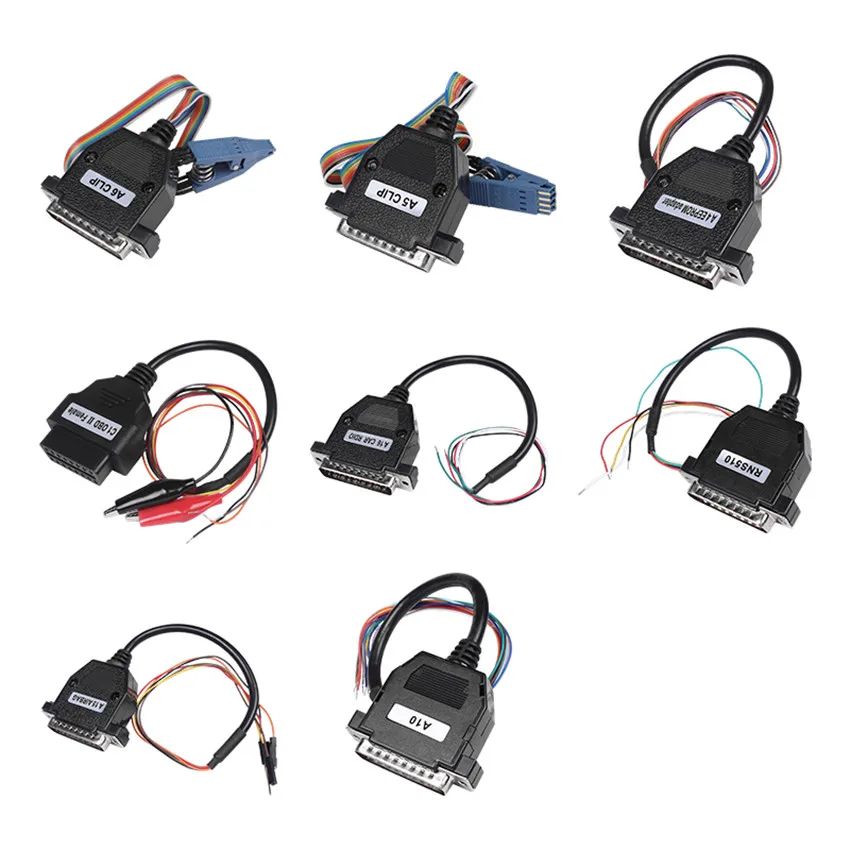Полный комплект кабелей для Carprog V8.21 полный v10.93|programmable thermostat electric heat|programmable