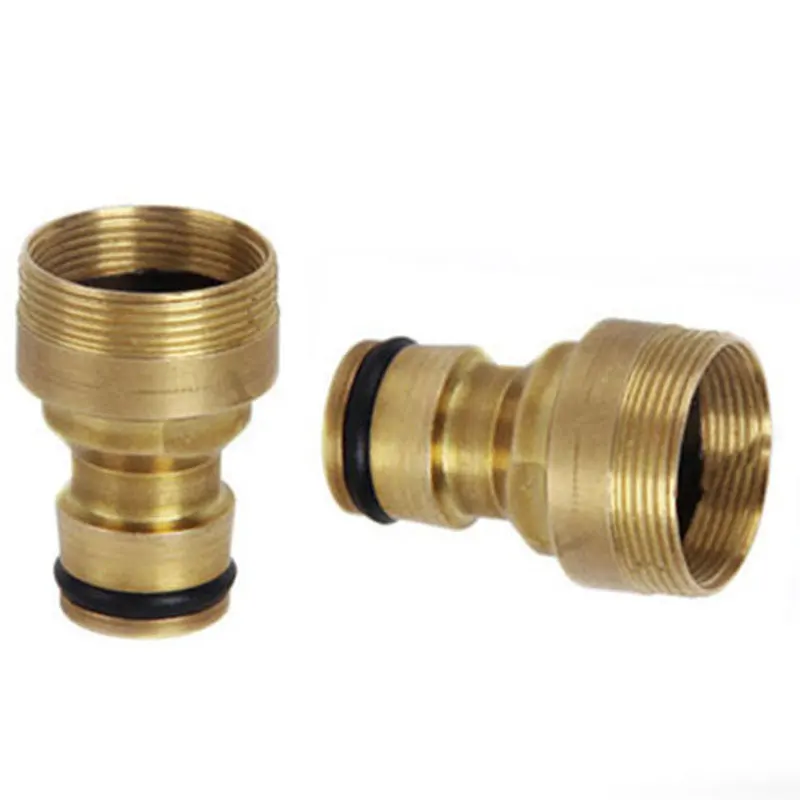 

Faucet Connector Adapter All Copper Internal And External Fine Tooth Pattern Household Basin Connector Nipple Adapter Home Tools
