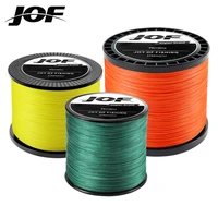 jof 4 strand carp fishing line braided wire peche spinning multifilamento fly cord accessories1000m 500m 300m