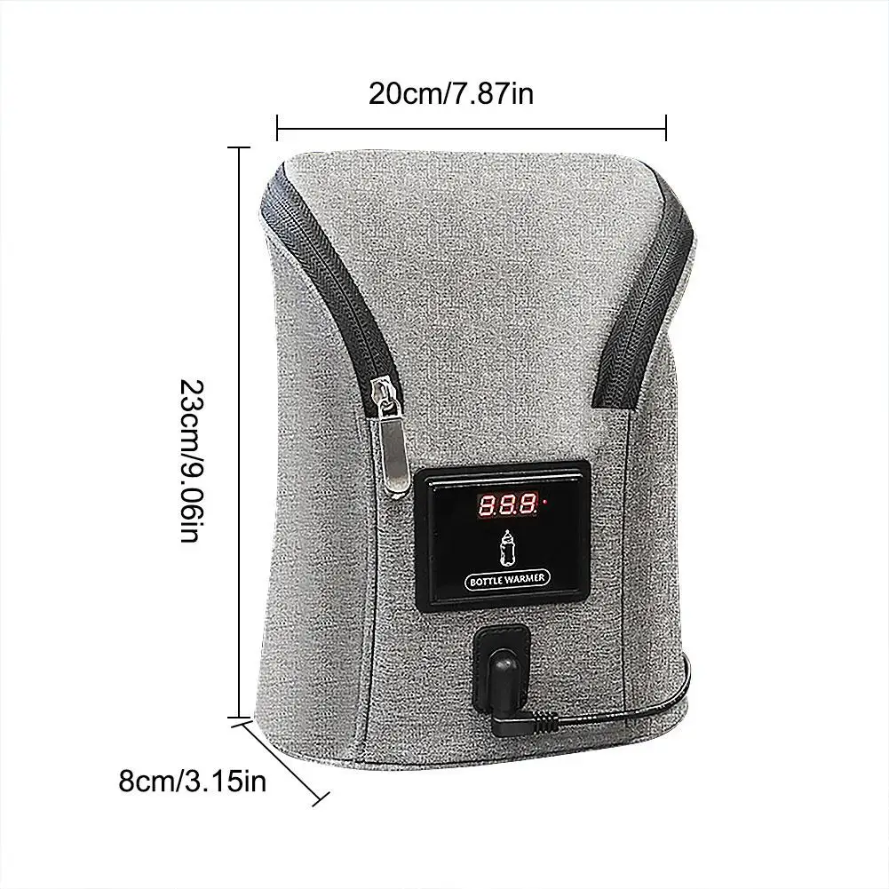 Автомобильная двойная бутылка теплое молоко на открытом воздухе портативная