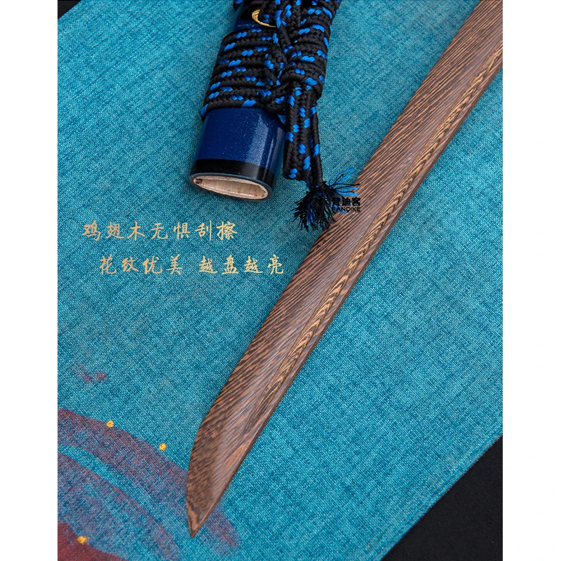 Самурайский меч деревянный искусственный ручной для практики боевых искусств