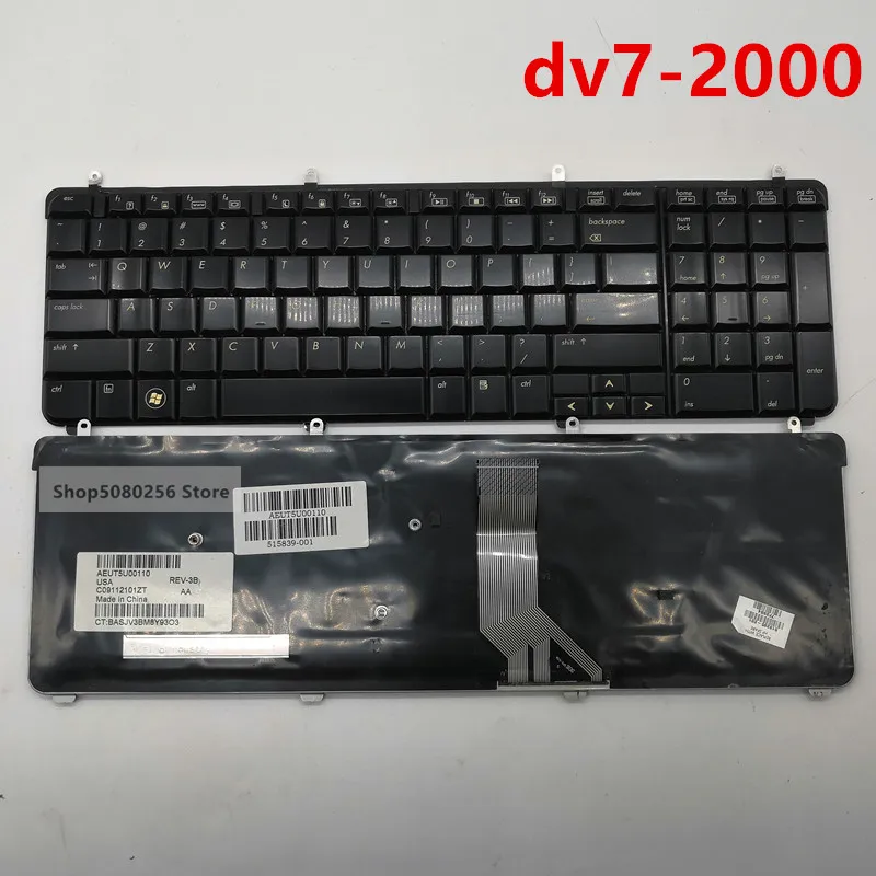 Черная сменная Клавиатура для ноутбука HP Pavilion (95% New) с раскладкой в США хорошей
