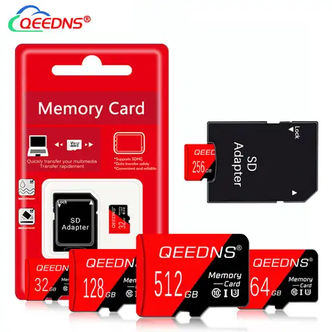 Микро карта памяти флэш-карта класс 10 64 Гб/128 ГБ для смартфона Samsung 8 ГБ/16 ГБ/32 ГБ мини SD TF карта флэш-накопитель для телефона