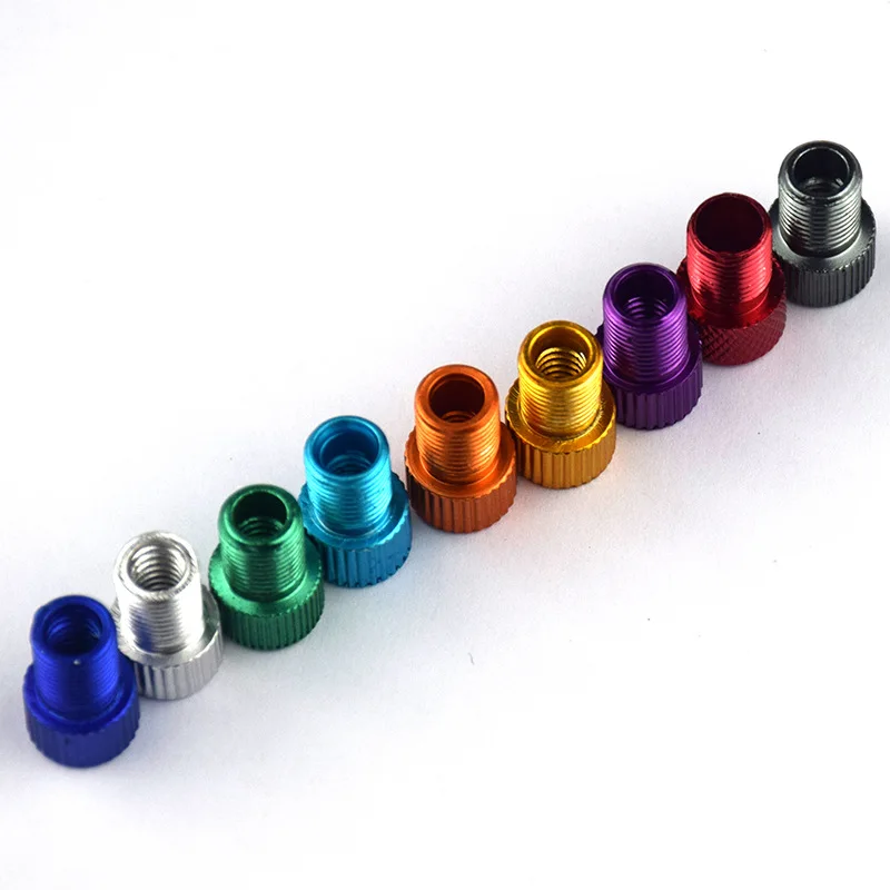 5 шт. колпачки для адаптера клапана велосипеда из алюминиевого сплава | Спорт и