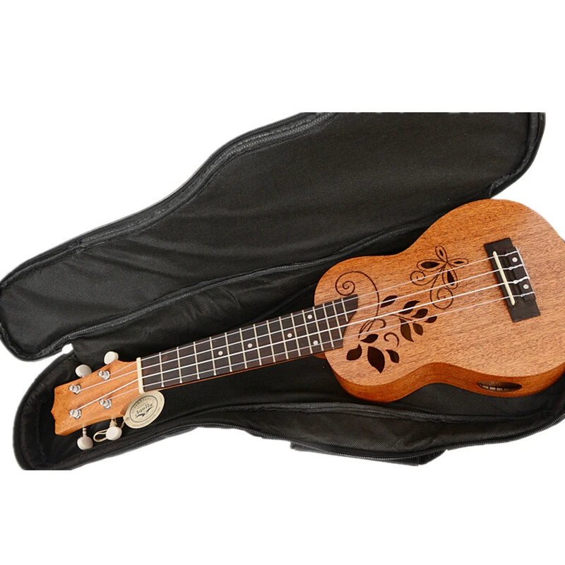 Сумка для укулеле 21 дюйм мягкий чехол сумка концертов и водонепроницаемый
