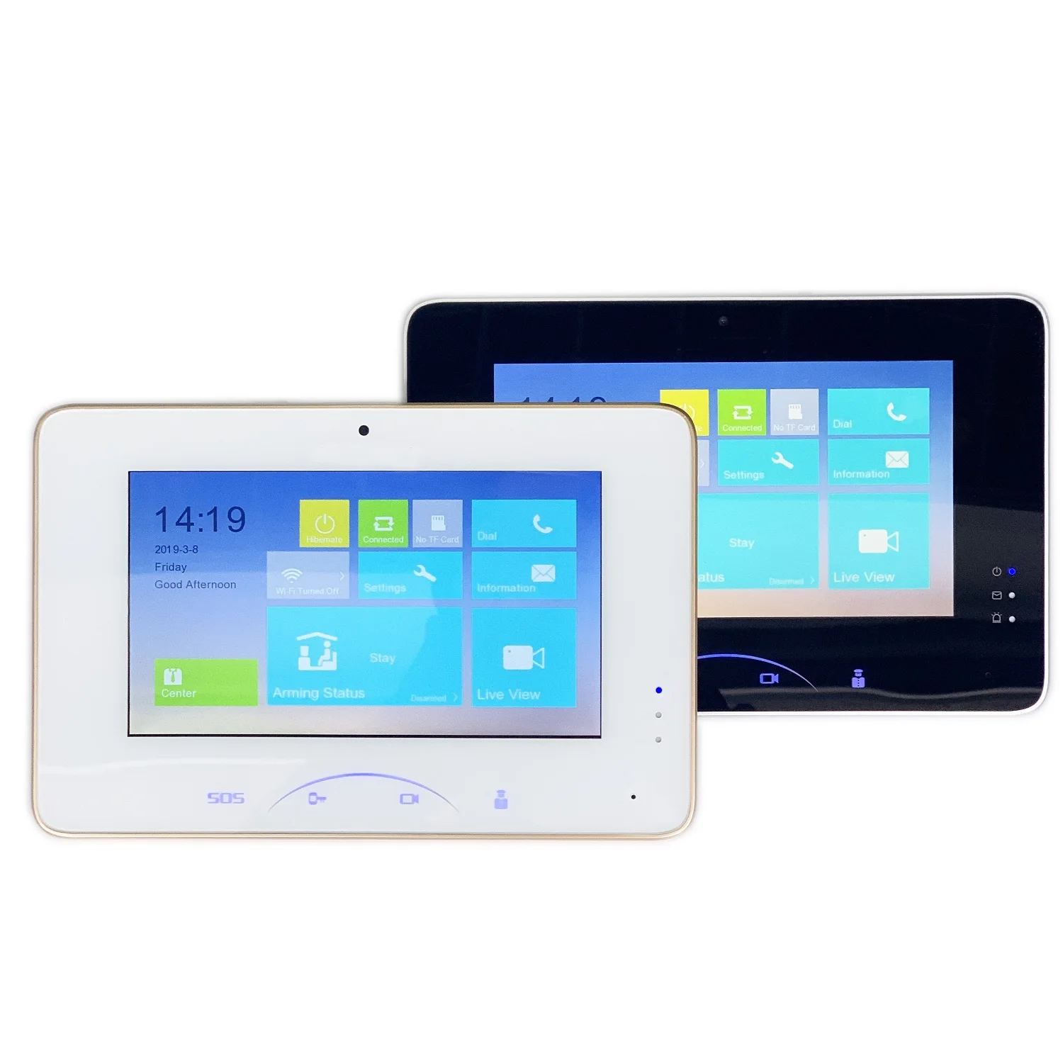 HIK многоязычный внутренний монитор DS-KH8301-WT телефонное приложение Hik-подключение