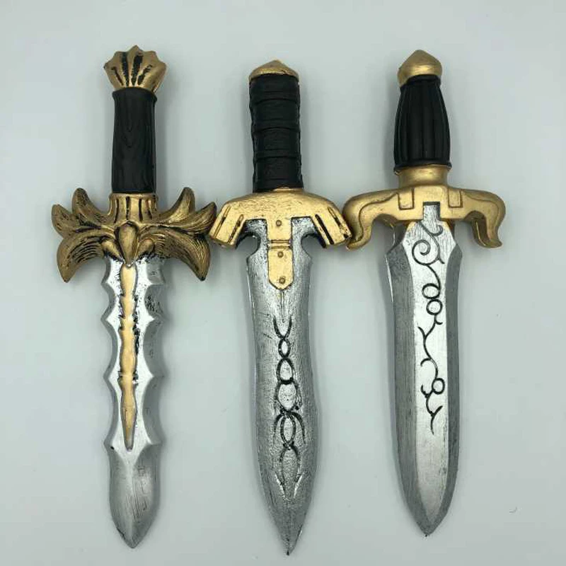 32CM Cosplay 7 Styles Dagger Sword Action Figure Model Halloween Prop PU Weapon Kids Role Play Gift | Игрушки и хобби