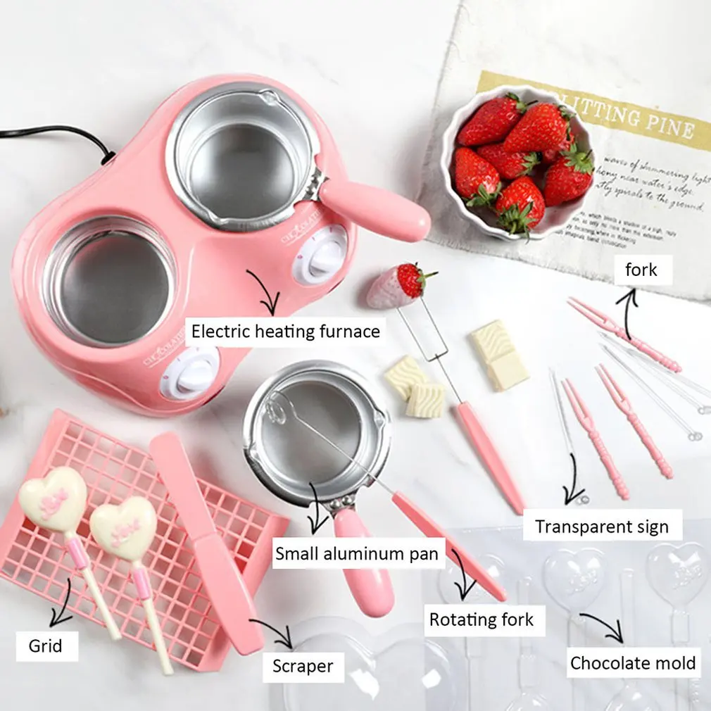 

Double Furnace Electric Heating Chocolate Melting Pot Melting Furnace Soap Essential Oil Soap Melting Furnace Melting Pot