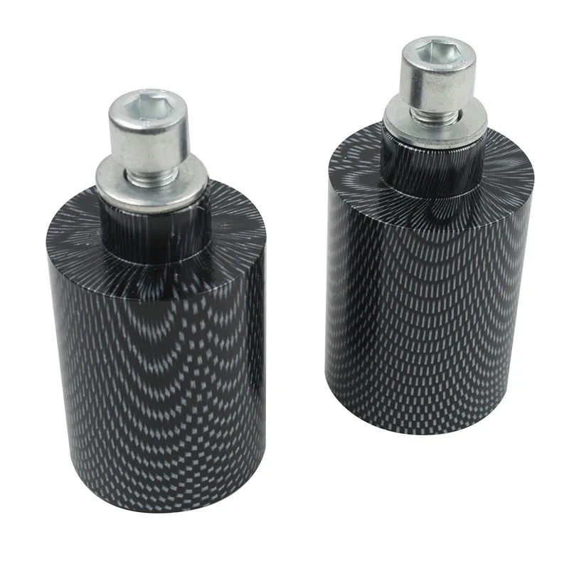 Мотоциклетные черные Углеродные Неразрезанные слайдеры рамы защита от падения