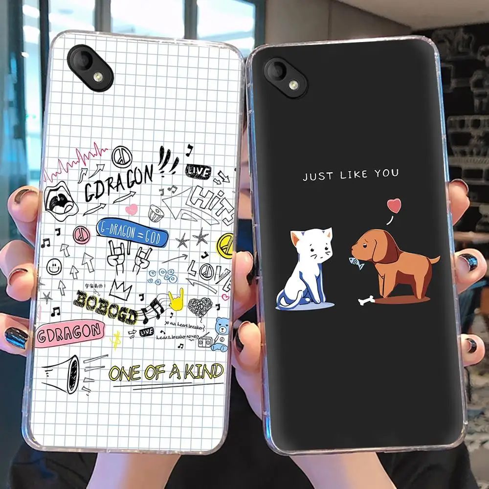 Женский силиконовый чехол для Wiko Sunny 2 Plus/BQ 5035 прочный бархатный новое