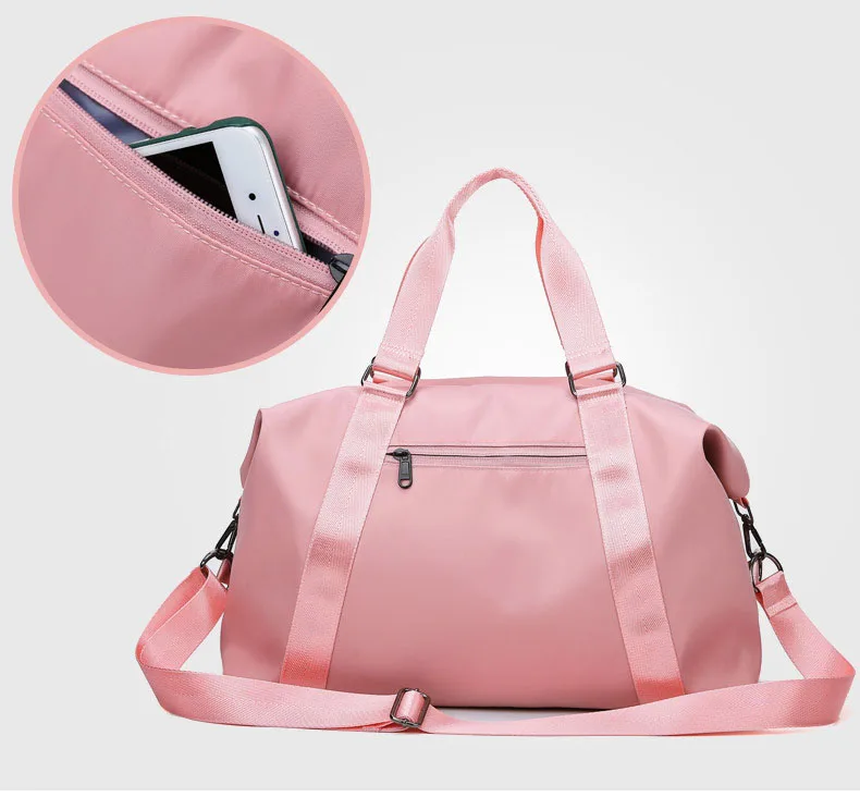 Wobag модная розовая спортивная женская сумка для занятий йогой, тренировочная сумка для отдыха на открытом воздухе, повседневная дорожная сумка