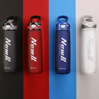 summer bicycle water bottle bpa free portable man straw workout bottle frosted stylish botella agua drinking bottles ab50wb