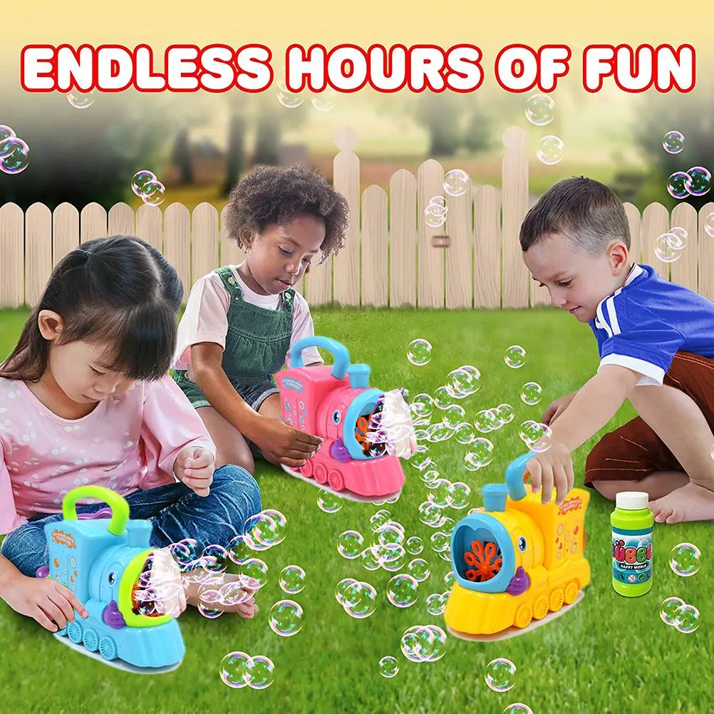 Ручной поезд с контролем игрушка пузырьковая машина для детей летняя ванна