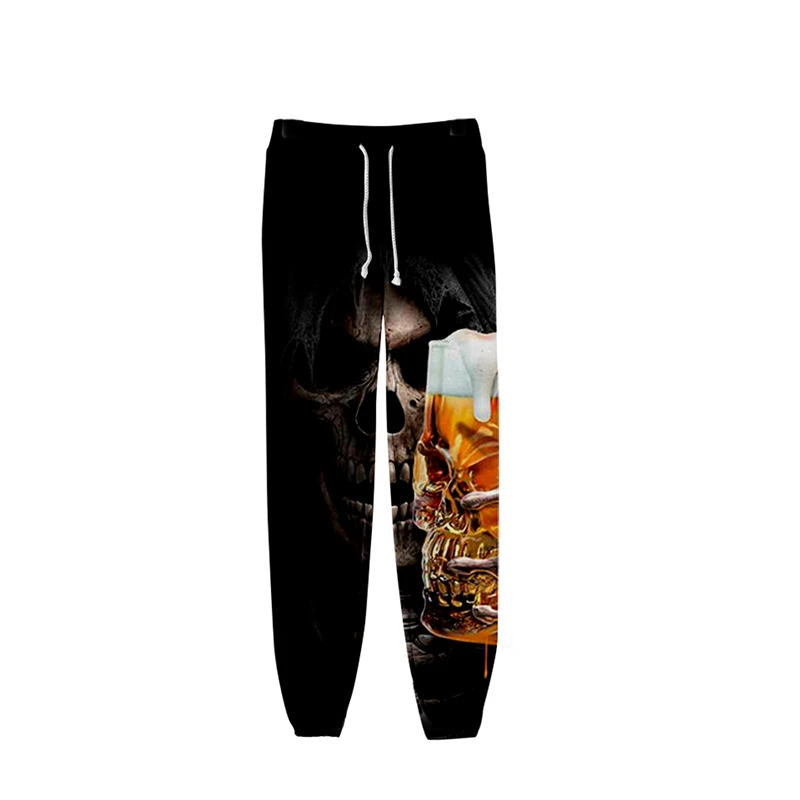 

Fashion Skull Beer 3d Printed Jogger Harem Pant Casual Sport Hip Hop Men Women Long Loose Harajuku Unisex Trousers Fitness Pants