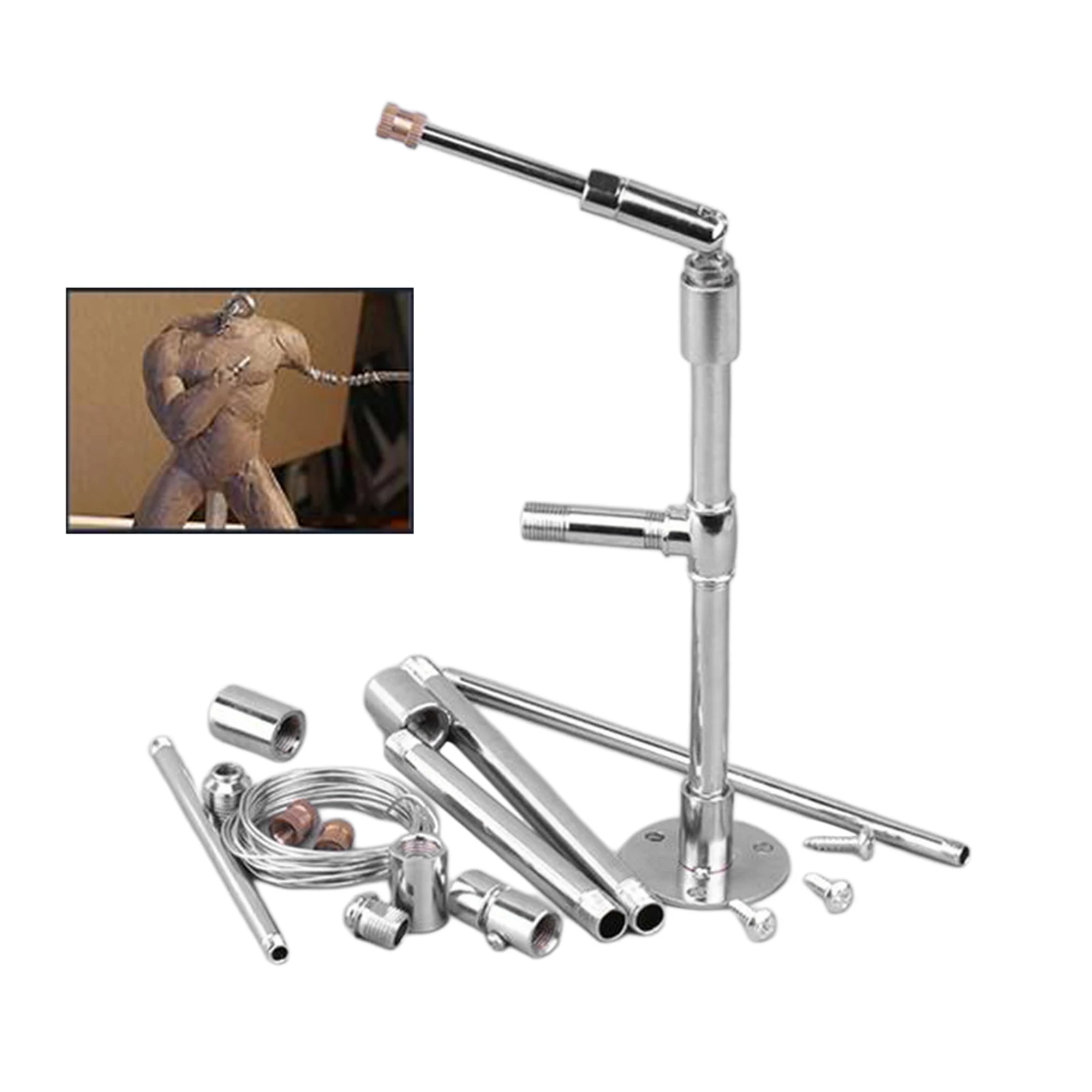 

Clay Pipe Bracket Sculpture Scaffold Pottery Clay Stand Pipe Support Holder Board Base DIY Pottery Model Tool Supplies