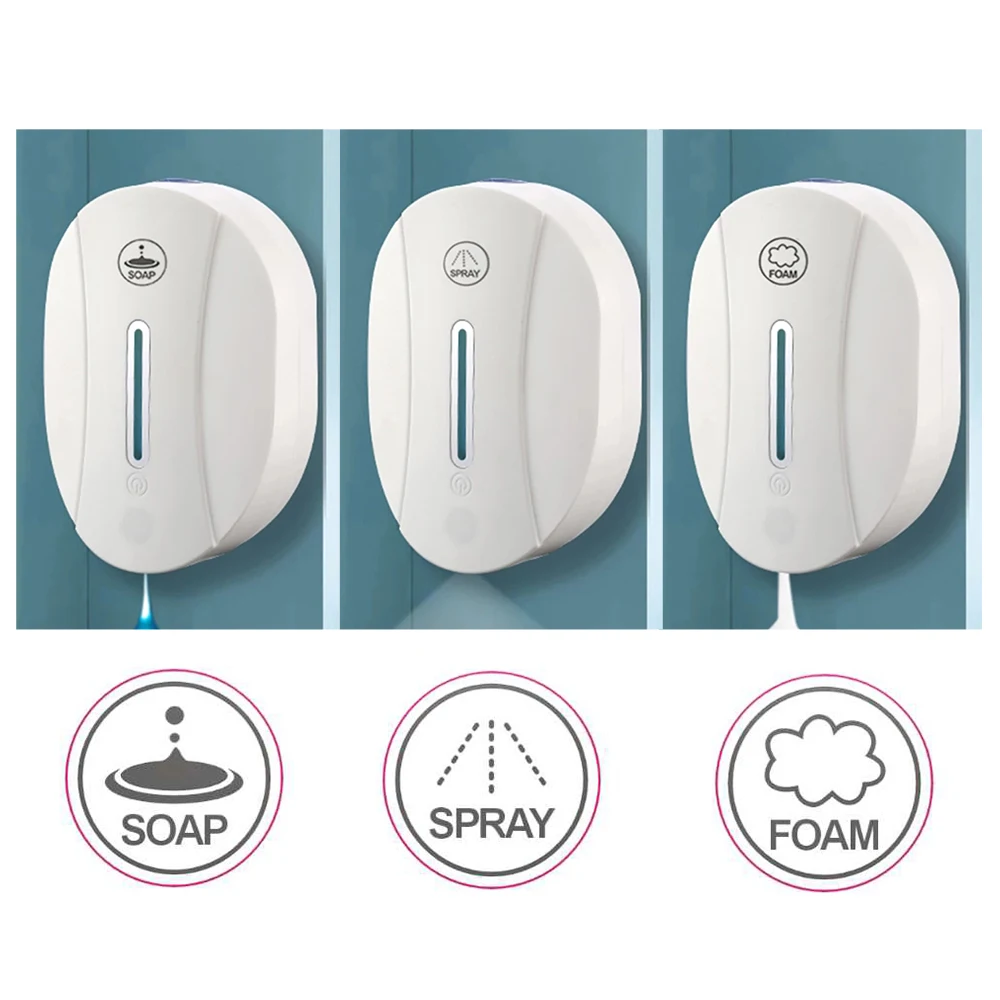 

Automatic Foam Soap Dispenser Smart Sensor Touchless Electroplated Liquid Soap Dispensador for Kitchen Bathroom Hand Washing