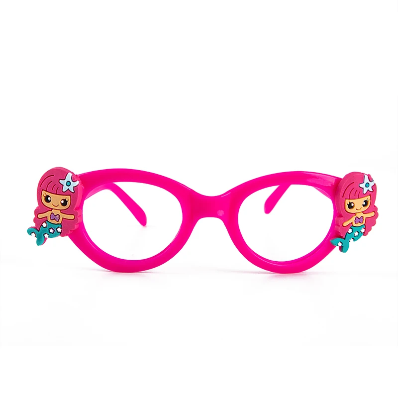 

Mermaid Theme Party Glasses Frame Kids Under The Sea Birthday Party Decor Princess Girl Birthday Party Children Plastic Gift Fav