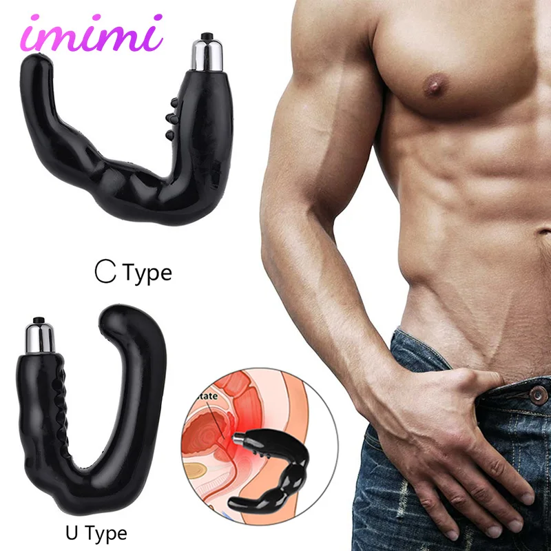 Анальный вибратор массажер простаты для мужчин Анальная пробка вибрирующий