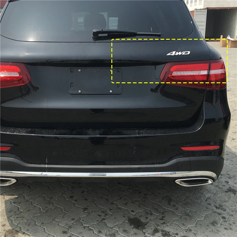 1 шт. 3D 4WD логотип металлическая наклейка авто отделка для внедорожника заднего