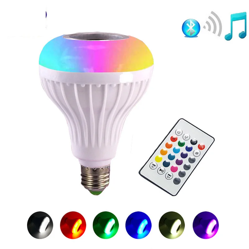 110 В 220 E27 RGB светодиодный светильник 5 Вт 10 15 лампада сменная цветная светодиодная