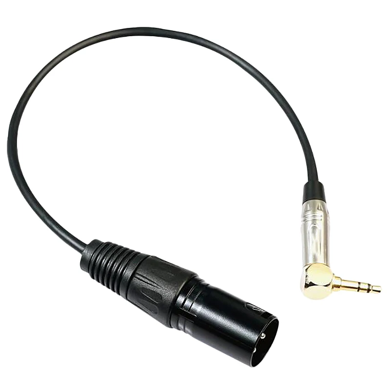 Топ 0 3 м аудио кабели 90 градусов 5 мм стерео Trs штекер Xlr 3Pin Мужской Аудио проводной