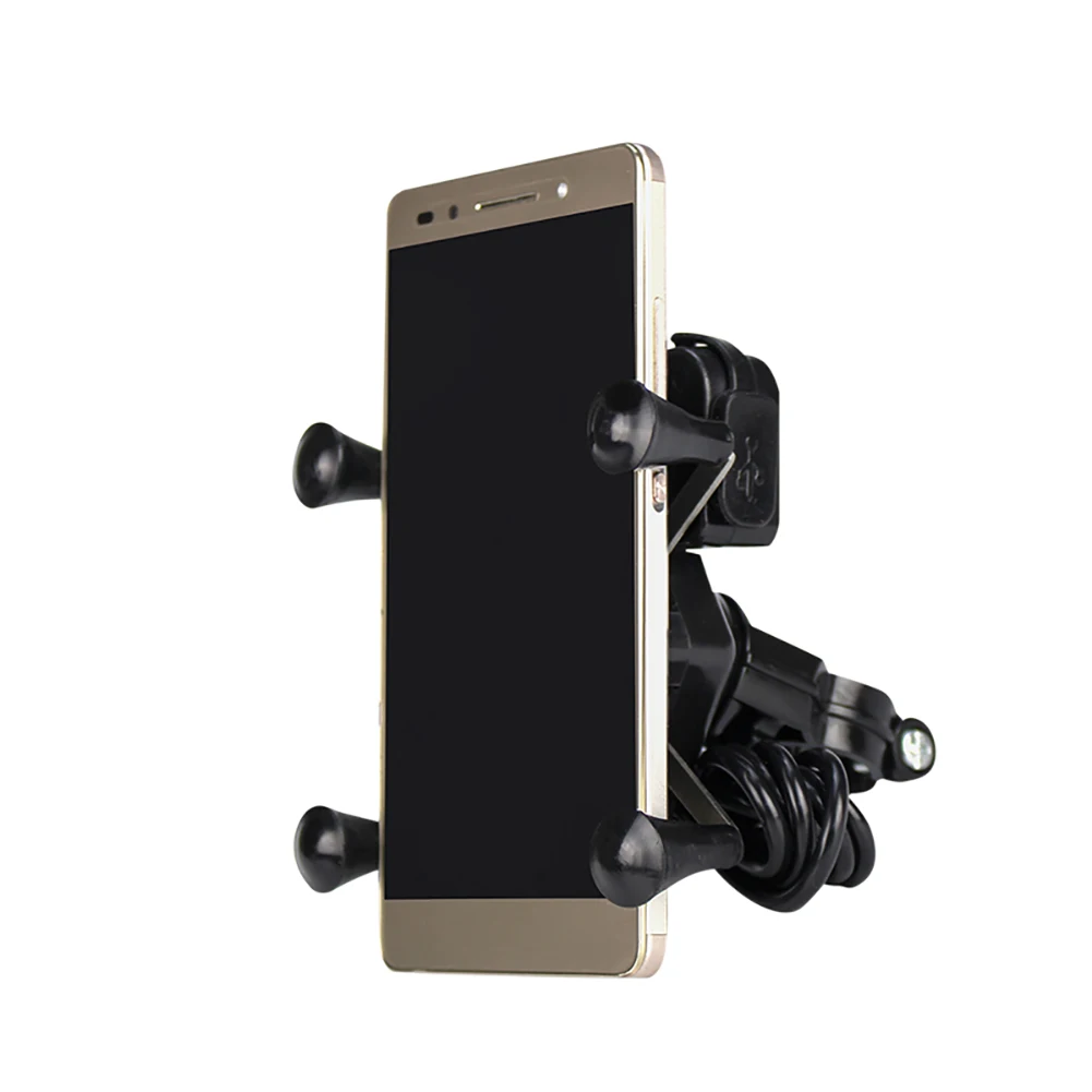 Универсальный держатель X Grip для телефона на руль мотоцикла или