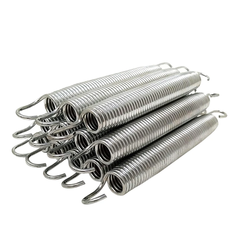 

12/Pack 6.5 Inch Trampoline Spring Steel Replacement Kit for Extra Bounce Trampoline Accessories