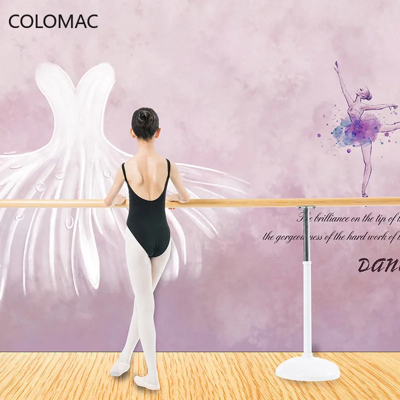 

Colomac Custom Ballet Culture Art Training Center Classroom Background Wallpaper Dance Room Girl Mural Decoration Dropshipping