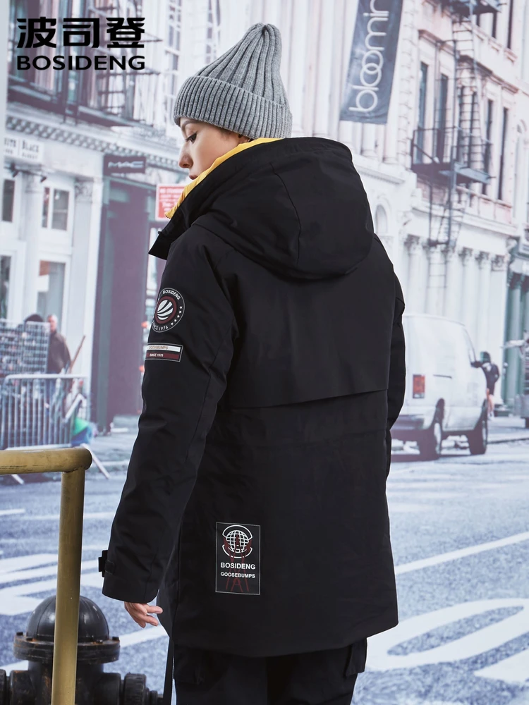 Дизайнерская серия официальный представитель Yang Mi Bosideng женский пуховик 90%