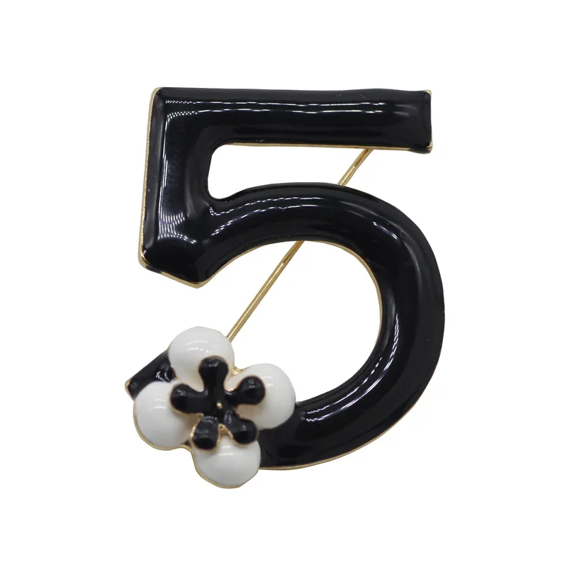 Эмалированная брошь Камелия для женщин высшее качество роскошная бижутерия