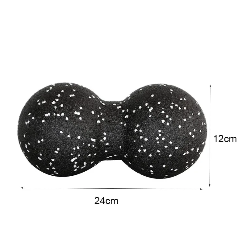 EPP фитнес арахисовый Массажный мяч набор Лакросс для плеча спины ноги