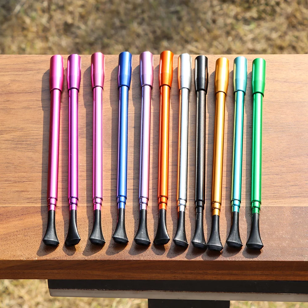 Металлическая курительная трубка Женская Серия выдвижной винтажный держатель