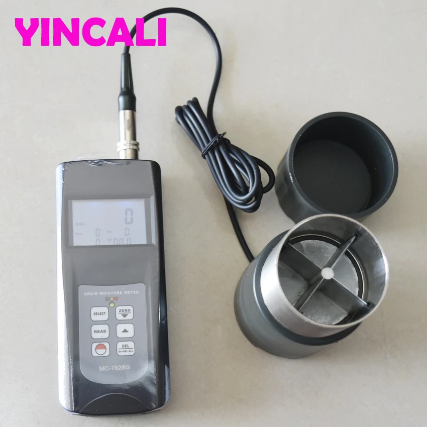 Измеритель влажности зерна в чашке тестер со светодиодным индикатором 36 видов