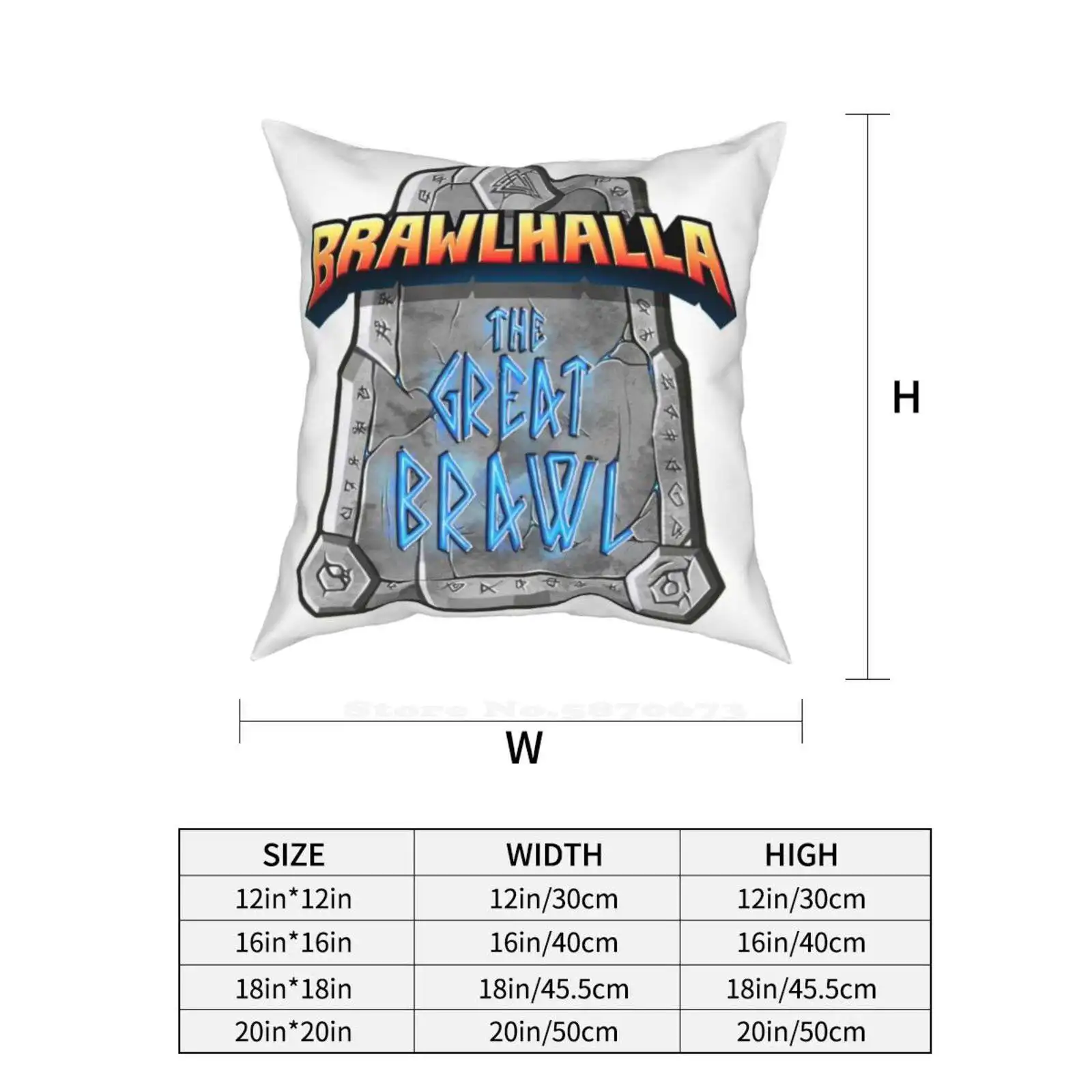 Десять Заповедей: Наволочка для подушки "Brawlhalla" для спальни, декор дома. Персонаж Mordex из игры Steam "Dead By Daylight", выживший.