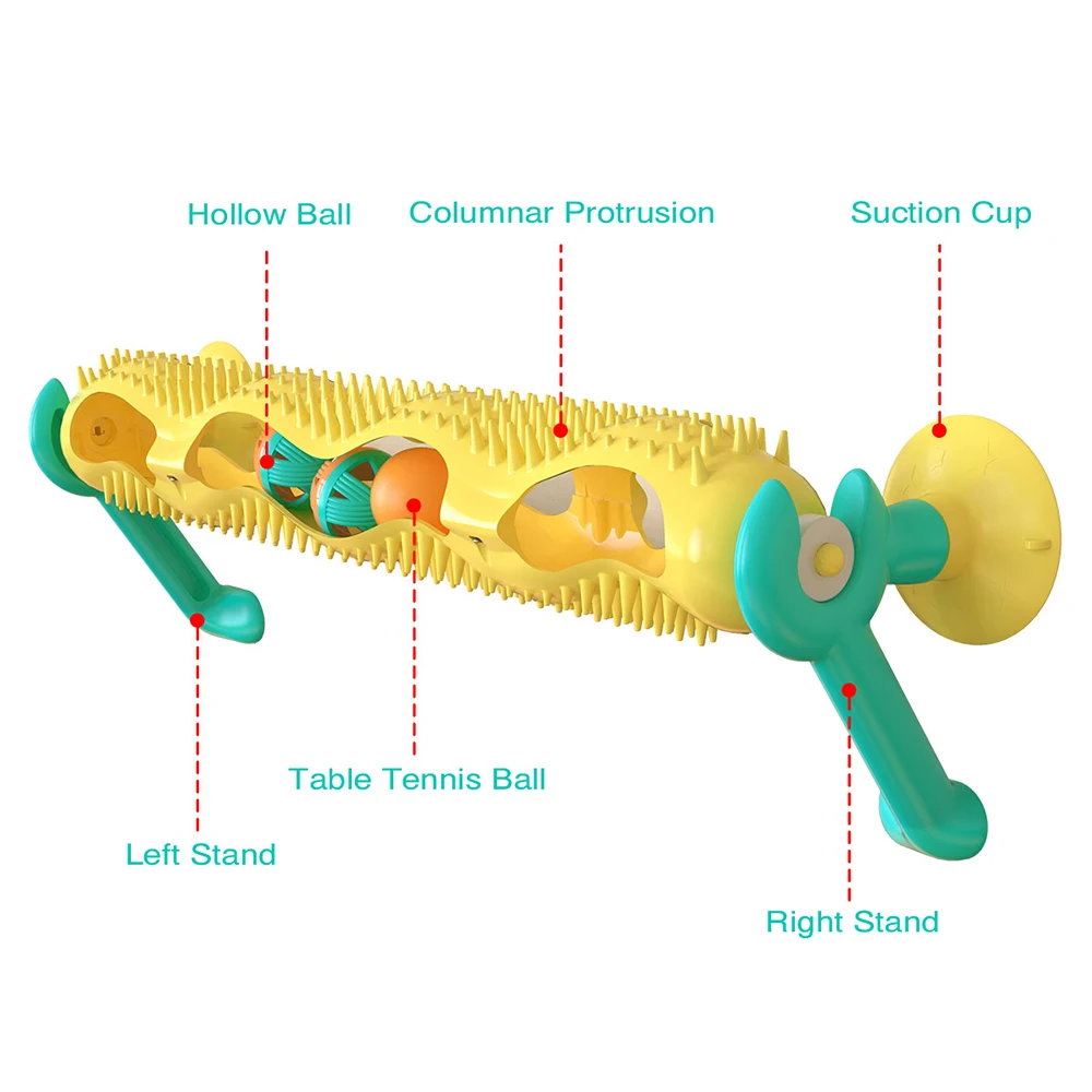 Новый игрушечный мяч для кошек настенные игрушки жевания полипропиленовые