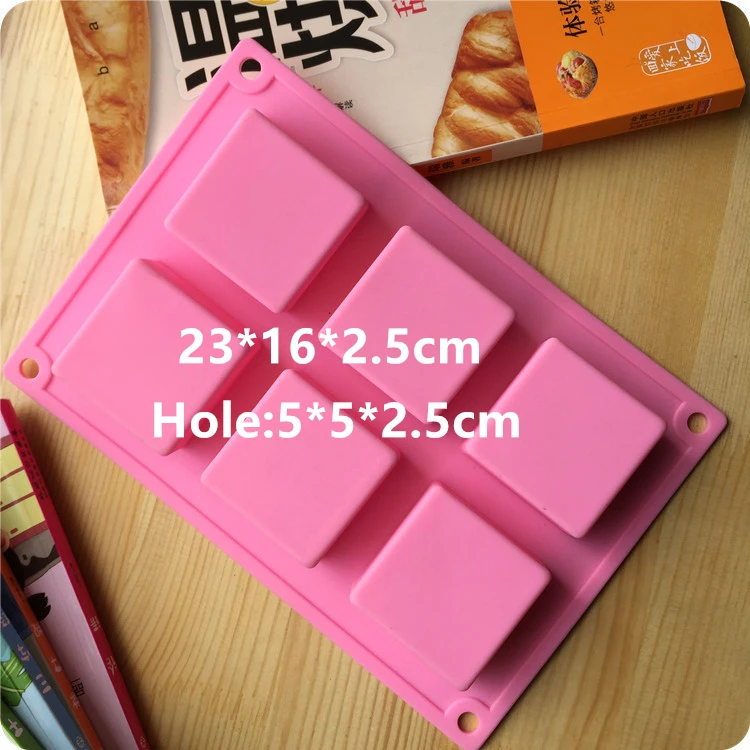 

6 Flower Silicone Cake Chocolate Soap Mold for Handmade DIY Bread Mold Cake Mooncake Mold Cake Tool Kitchen Tools Accessories