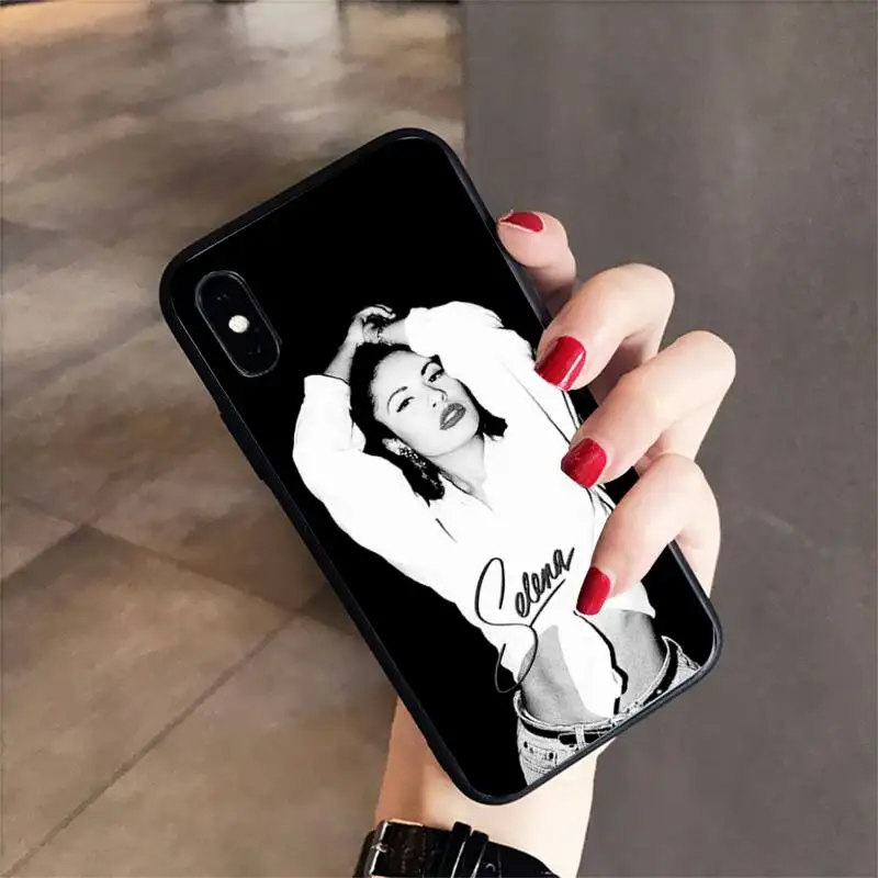 

Babaite Selena Quintanilla Sing Soft Rubber Phone Cover for samsunga30 s 40 s8 20 huaweinova7pro 8x honor 10i redminote8pro